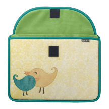 Douille d'aileron de Rickshaw d'oiseaux Housses MacBook Pro