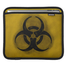 Douille d'iPad de Biohazard de zombi Poches Pour iPad