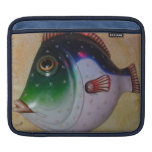 Douille d'iPad de Rickshaw de pescado du solénoïde Poches iPad