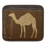 Douille d'iPad de silhouette de chameau Poches Pour iPad