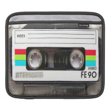 Douille d'iPad d'enregistreur à cassettes Poches iPad