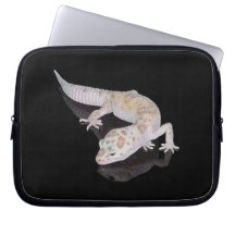 DOUILLE D'ORDINATEUR PORTABLE DE LÉZARD DE GECKO TROUSSE ORDINATEUR