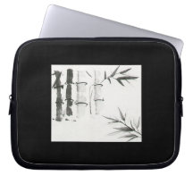 DOUILLE EN BAMBOU DE FORÊT HOUSSES POUR  ORDINATEUR PORTABLE