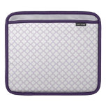 Douille moderne d'iPad de motif de Quatrefoil de l Poches Pour iPad