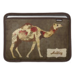 Douille rose de Macbook de chameau Poche Macbook Air