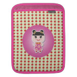 Douille rose d'iPad d'Alice de chariot Housses iPad