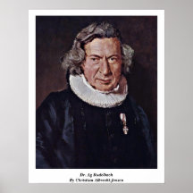 Dr. Ag Rudelbach By Christian Albrecht Jensen Poster