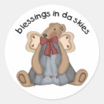 Draag Ronde Sticker