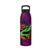 Draak Metalen Waterfles