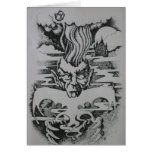 Dracula atomique cartes de vœux