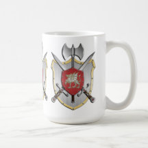 Dragon Battle Crest Coffee Mug