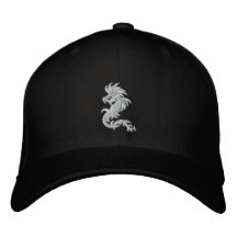 Dragon de neige chapeaux brodés