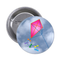 Dragon de papier kite pin's
