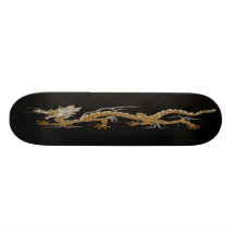 Dragon d'or de Buddhan - planche à roulettes de Ji
