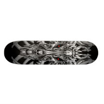 Dragon_Skull1 Plateaux De Planche À Roulettes