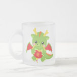 Dragon tenant la lanterne tasse