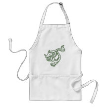 Dragon vert tabliers