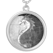 Dragon Ying Yang Collier Personnalisé