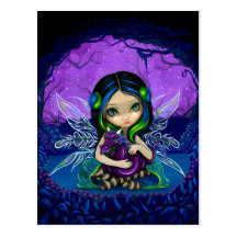 "Dragonling carte postale de jardin II"