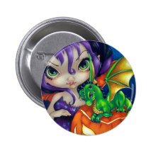 "Dragonling chéri bouton d'II" Badge