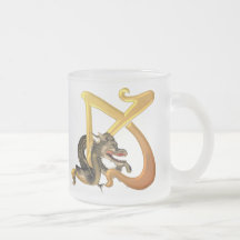 Dragonlore K initial Tasse À Café