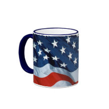 Drapeau américain 5 tasse