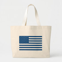 Drapeau américain - bleu sac