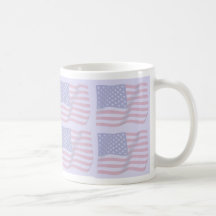Drapeau américain mugs à café
