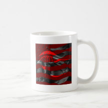 Drapeau américain tasse à café