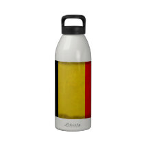 Drapeau Belgique Belge Bouteille D'eau Réutilisable