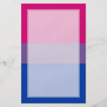 Drapeau bisexuel de fierté tract customisé