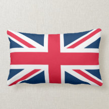 Drapeau britannique Union Jack Oreillers