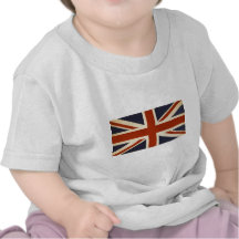 Drapeau britannique vintage des syndicats t-shirt