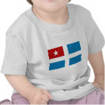 Drapeau crétois d'état t-shirts