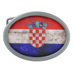 Drapeau croate boucles de ceinture