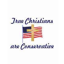 drapeau d'AM, croix d'or, Christiansare vrai Conse T-shirts