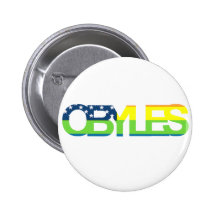 Drapeau d'arc-en-ciel d'OBYLES Badge Avec Épingle