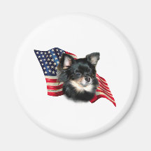 Drapeau de chiwawa aimants pour réfrigérateur