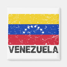 Drapeau de cru du Venezuela Magnets Pour Réfrigérateur