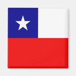 Drapeau de haute qualité du Chili Aimant