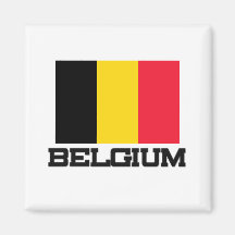 Drapeau de la Belgique Aimants