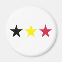 Drapeau de la Belgique Magnets