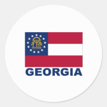 Drapeau de la Géorgie Autocollants