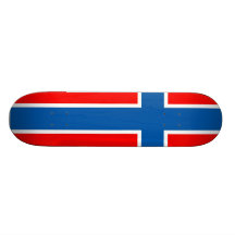 Drapeau de la Norvège Skateboard