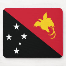 Drapeau de la Papouasie-Nouvelle-Guinée Tapis De Souris