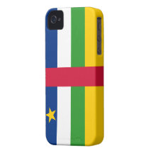 Drapeau de la république centrafricaine coque Case-Mate iPhone 4