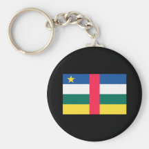 Drapeau de la république centrafricaine porte-clefs