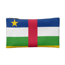 Drapeau de la république centrafricaine trousse de toilette