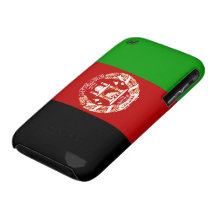 Drapeau de l'Afghanistan Coques iPhone 3 Case-Mate