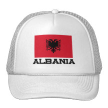 Drapeau de l'Albanie Casquette